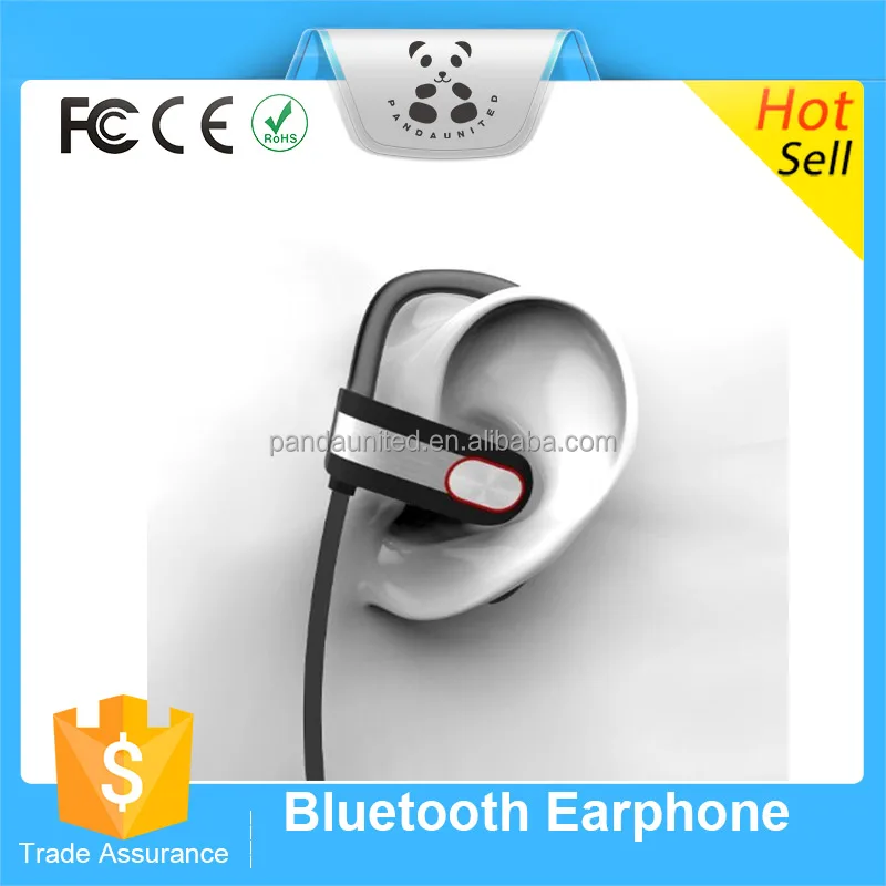 Bluetooth Беспроводные Наушники В Ухо Наушники V4.1 Стерео Шумоизоляции Спорта Sweatproof Гарнитуры с Микрофоном