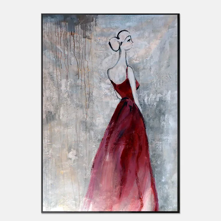 Home goods art famous modern abstract watercolor paintings giclee printers sale