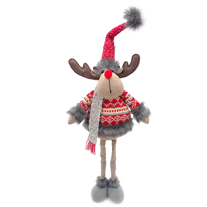 56cm standing christmas reindeer merry christmas accessories animals