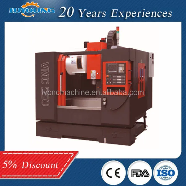 Экономические VMC 550 Металла, Резки С ЧПУ Фрезерный Станок