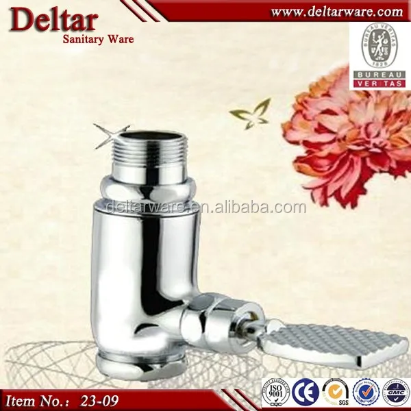 High quality squating pan faucet, foot control faucet, foot pedal faucet