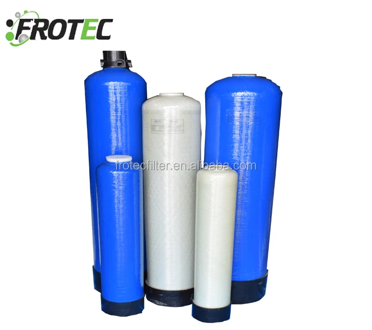 2472 Activated Carbon Media Filter Water Tank With 150 Psi