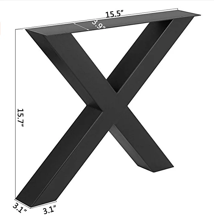 Cheap Industrial Steel Folding Table Leg For Commercial Use
