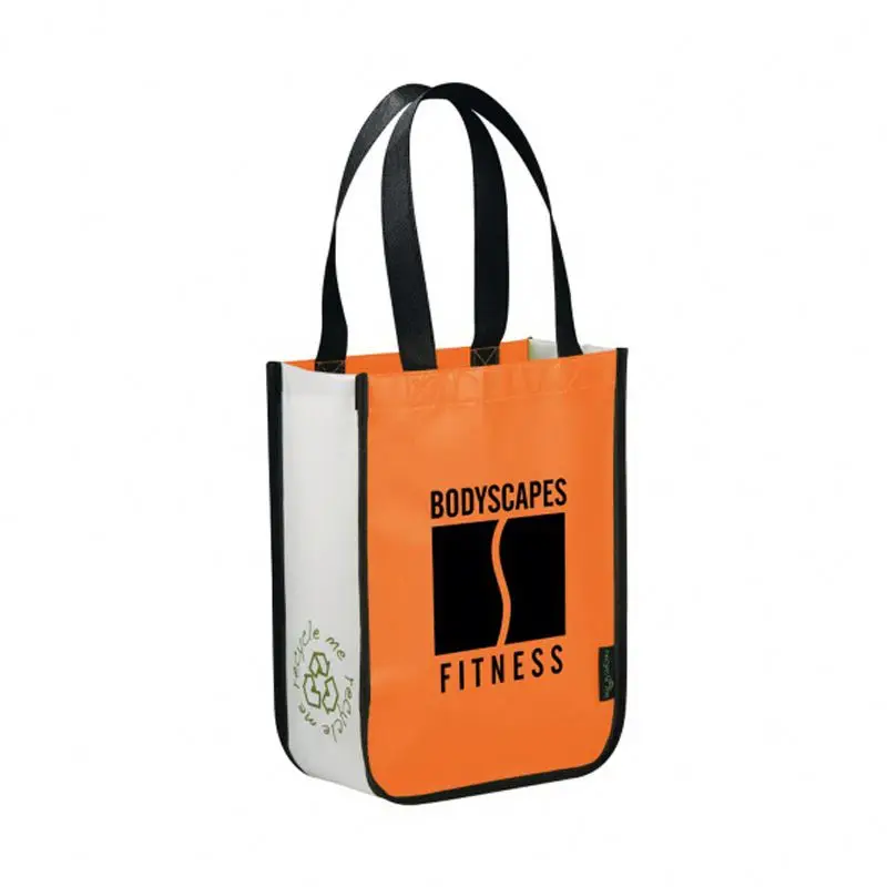 
Eco-Friendly Customized Promotional Non Woven Bag/Non woven Shopping Bag/lulu lemon Non-woven Tote Bag round corner tote bag 