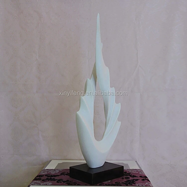 FRP Office Resin Decoration Concise Modern Sculpture Abstract Artware