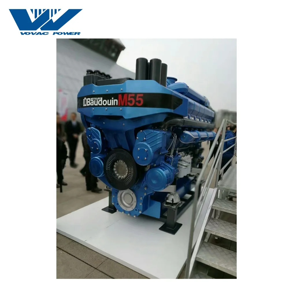 Sales Promotion Weichai R6160 Series 300HP-770HP Marine Diesel Engine With Gearbox