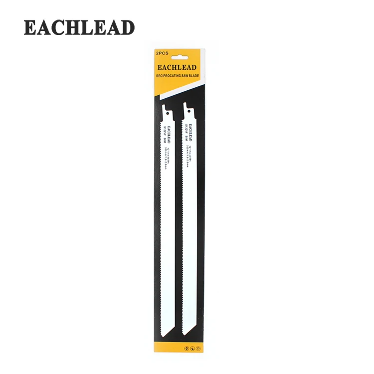 Electric Reciprocating saw accessories Reciprocating saw blades Code S122VF 14-10tpi cut wood with nails/metal