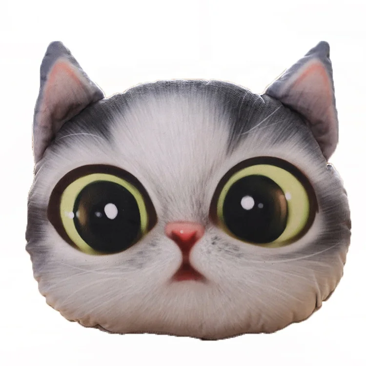 
French Bulldog Low Back Support Mesh Cartoon Hold Pillow For Kids 