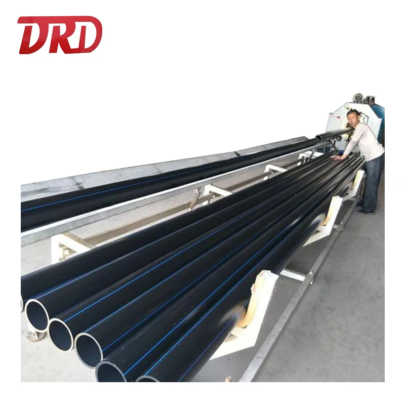 PE100 black PE 100 black plastic pe water pipe 4 inch hdpe pipe 110mm