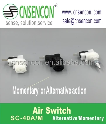 SAS16A/21A Alternative air switch for SPA and foot waste disposer