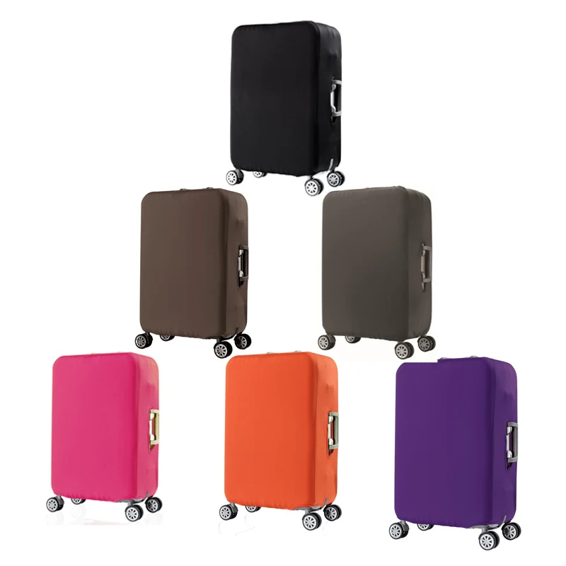 Custom made pretty manufacturer protector elastic customized spandex protective luggage cover