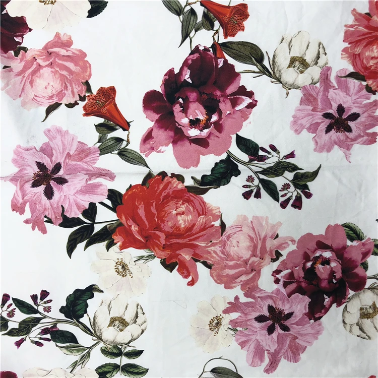 
 Индивидуальная цифровая печать вашего собственного дизайна на хлопковой ткани спандекса  