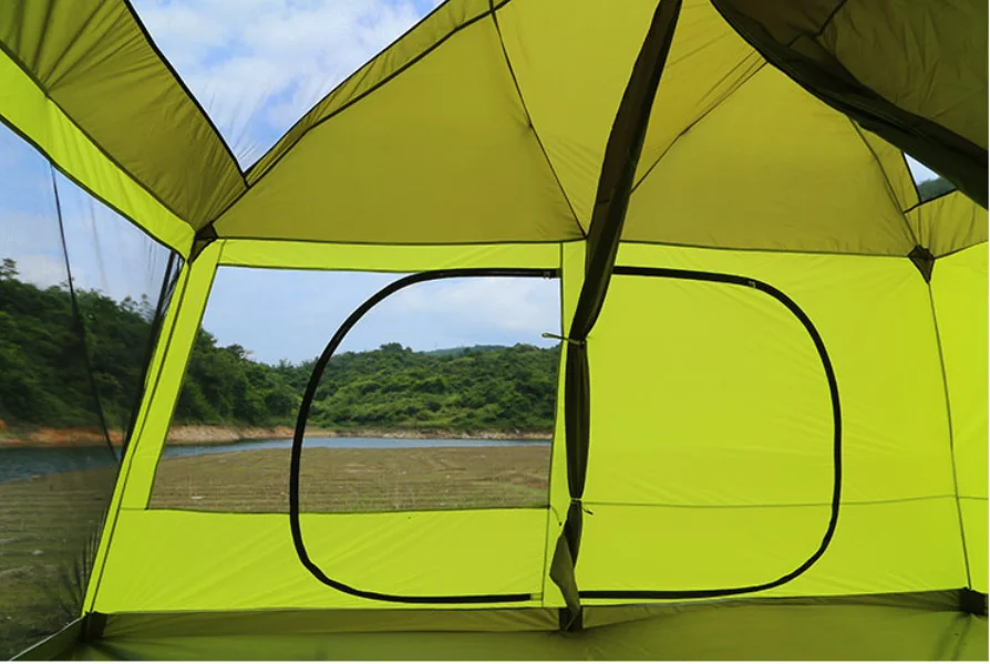 3 Rooms Luxury Camping Tent