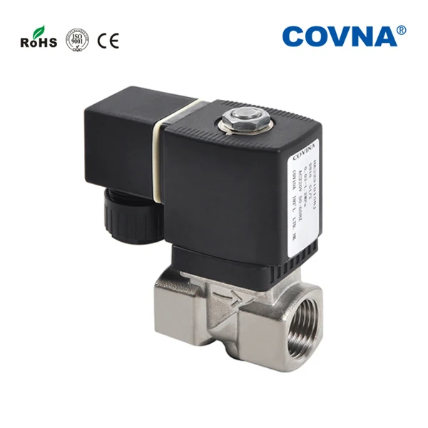 Miniature 1/8' Inch 12v 24v dc Flow Control Water Normally Closed Solenoid Valve