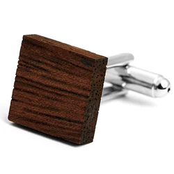 Оптовая продажа, классические деревянные Запонки, застежки, бамбуковые запонки, модные мужские деревянные Запонки на заказ