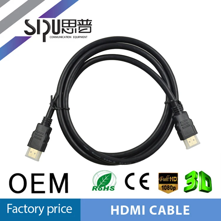 SIPU Высокое качество 1.5 м 24 К позолоченные 1.4 В ccs кабель HDMI для компьютера