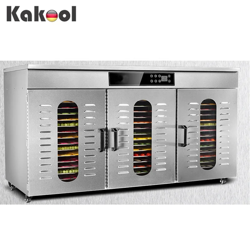 48 trays stainless steel industrial commercial meat food vegetable fruit beef jerky dehydrator