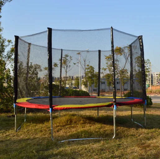 Fourstar 12FT round outdoor gymnastic trampoline with safety net