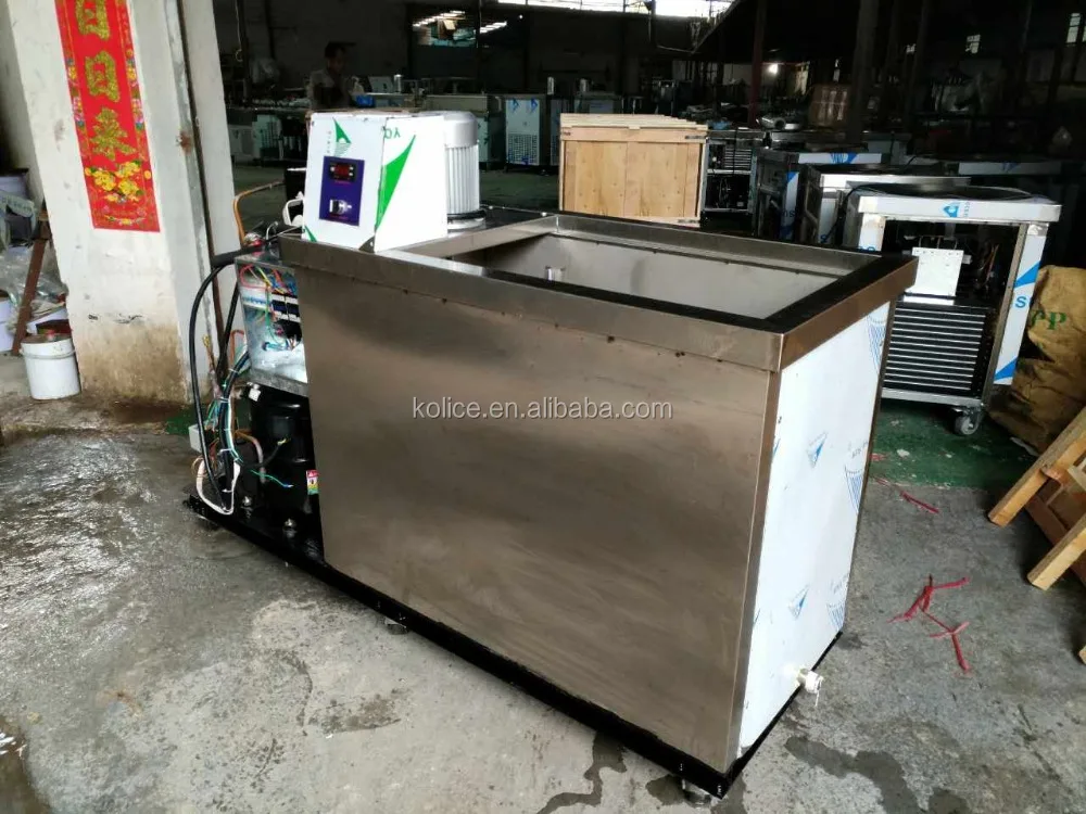 Kolice block ice making machine 500 kg per day,bullet ice tube 500 kg machine from thailand