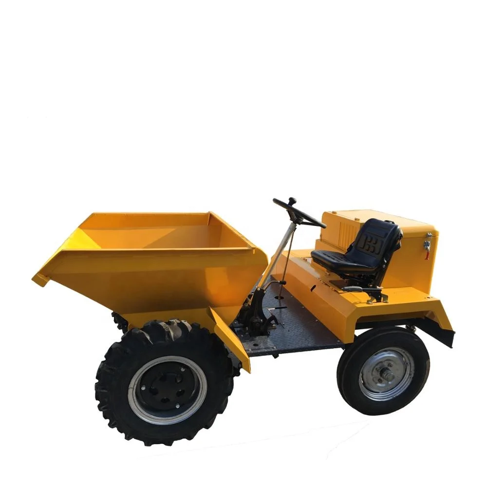 Topmac Factory supply low price 4x2 wheel drive site dumper