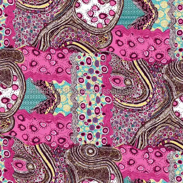 Printed fabrics CO, CV/EL, CV