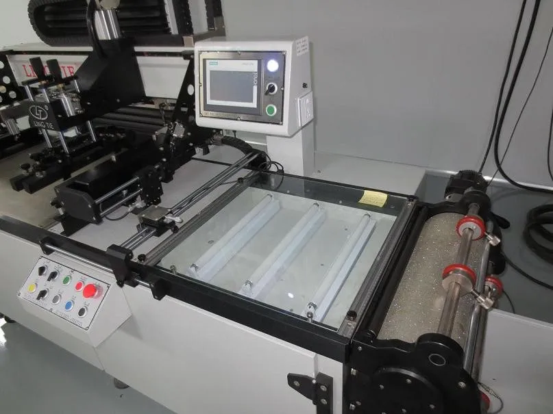 Label Ribbon Automatic Silk Screen Printing Machine
