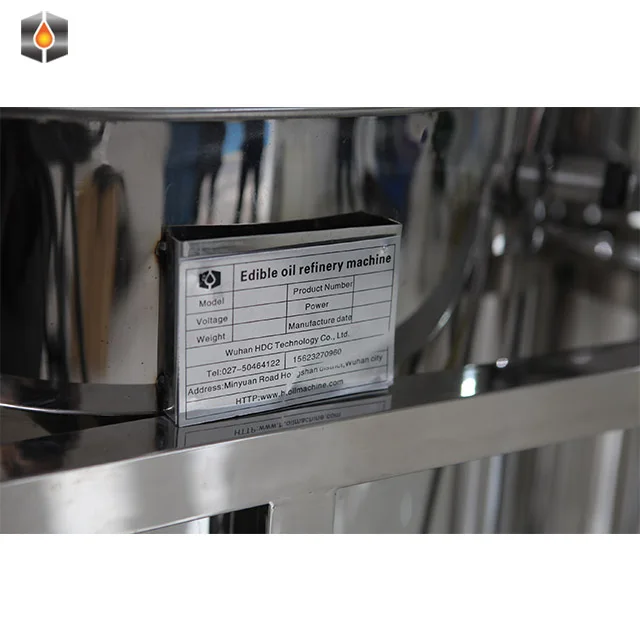 Оборудование для очистки съедобного подсолнечного масла из нержавеющей стали/машина сырой нефти