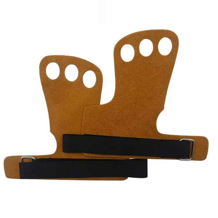 Durable Popular Weight Lifting Gloves Gymnastic Weightlifting Leather Barbell Gym Hand Grip