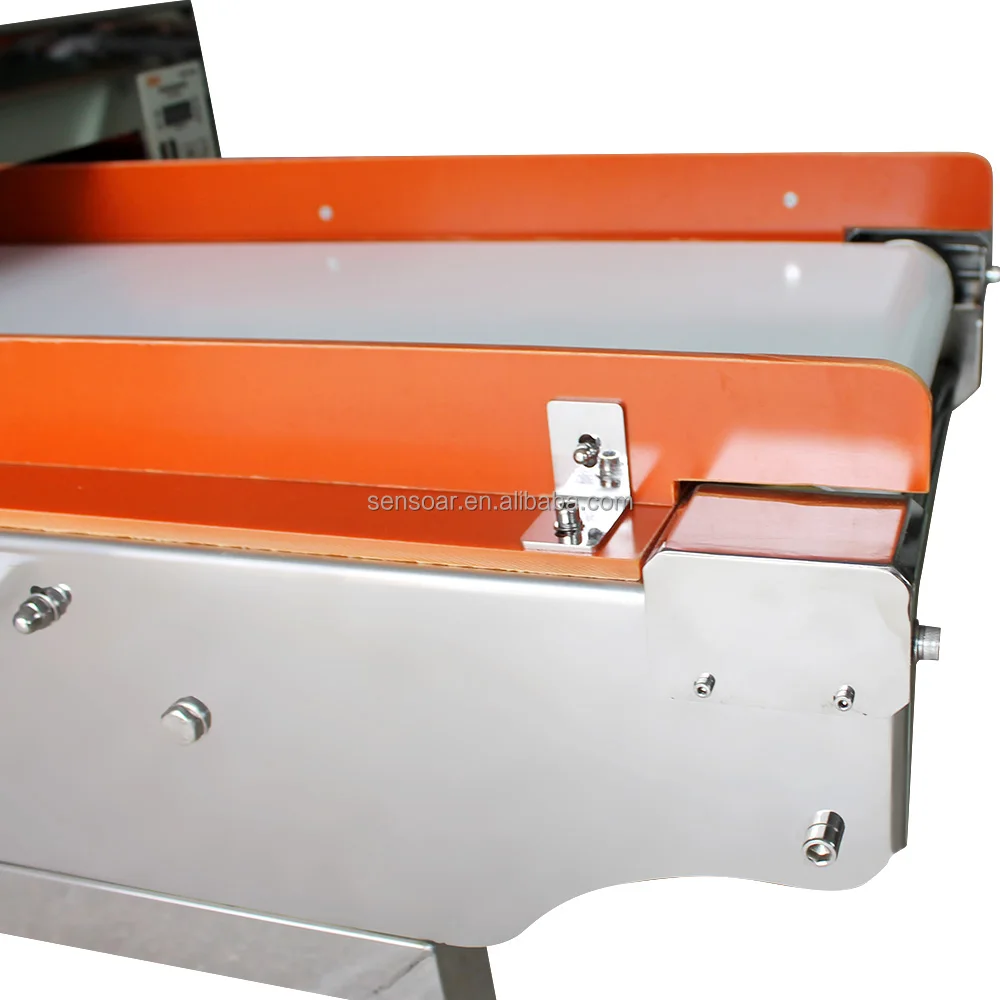 Detection of Fe, non-Fe and SUS contaminants food industry metal detector