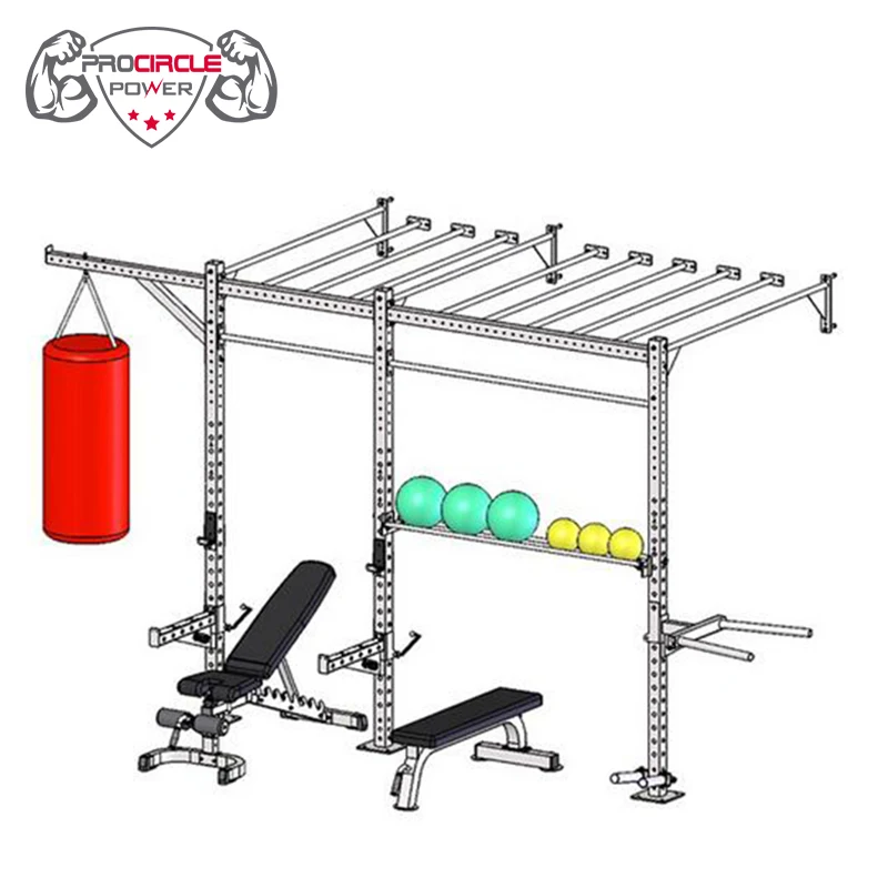 Многофункциональное настенное оборудование для фитнеса, домашнего спортзала
