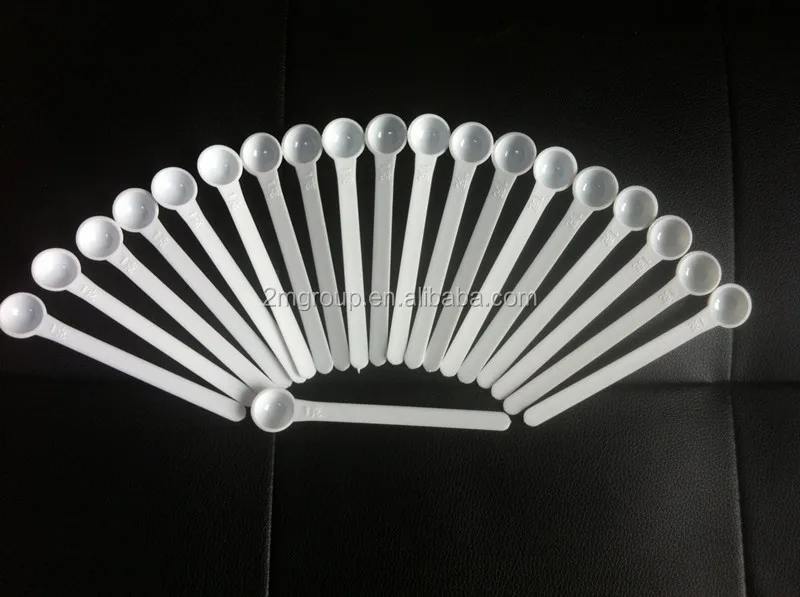 Полипропиленовая пластиковая мерная ложка/сахарная ложка, 2 г, Сертификация QS