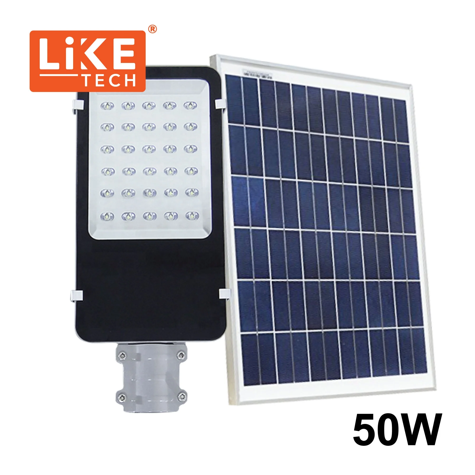 
LikeTech Solar Led Street Light factory wholesale made in china 50pcs LED solar light with Best quality 
