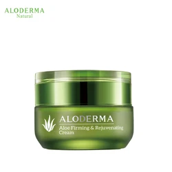 USA Aloderma Aloe Vera Firming and Rejuvenating Facial Cream|Organic Relieving Skin Cream, Nourishing Cream with Hyaluronic Acid