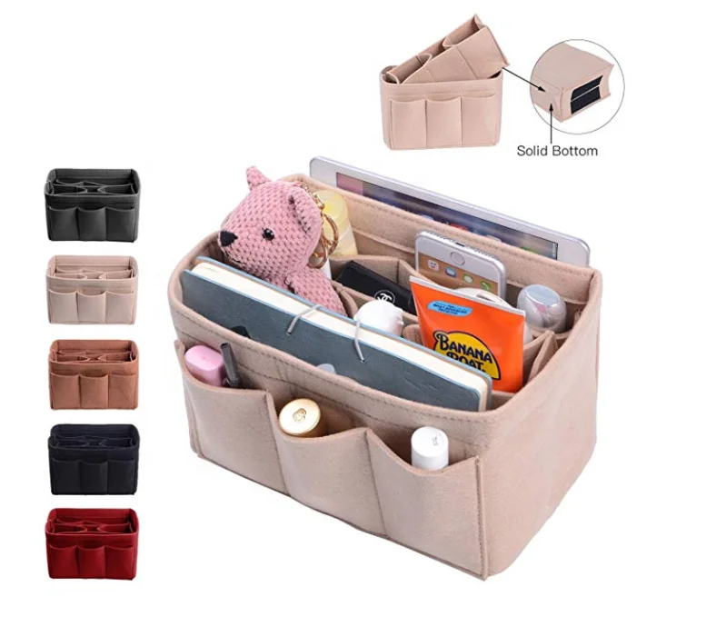 The most practical collection felt makeup bag