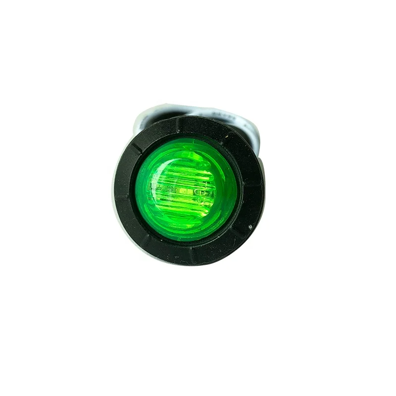 Hotsale Led Lamp, 12V Led Side Marker Light, 3leds Truck Clearance Lights ABS Round Lights Car MACON
