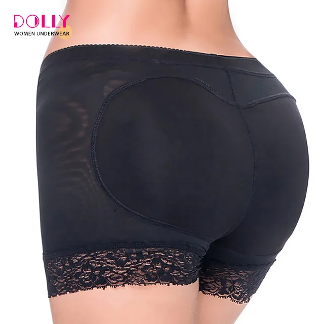 Butt Lifter Buttock Enhancement Pads Underwear Shapewear Lace Padded Control Panties Pad Girl Shorts