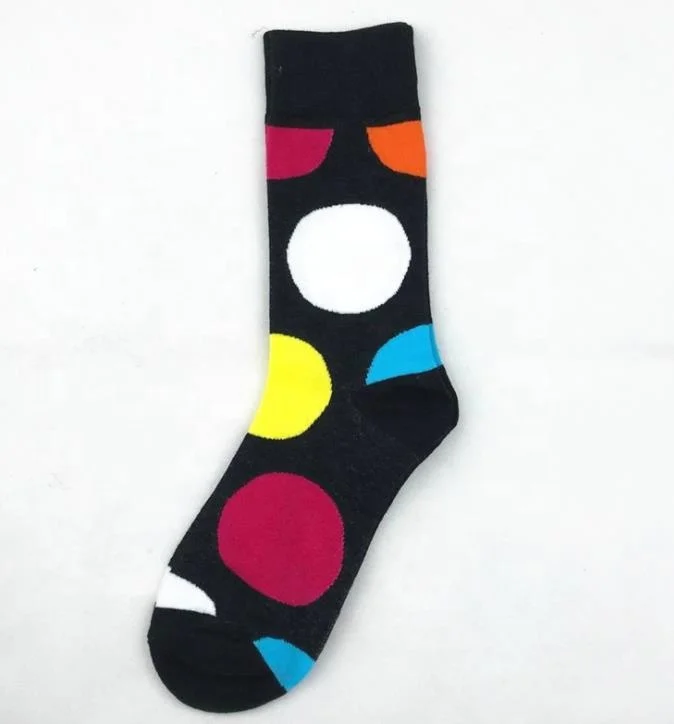 Breathable european version large size cotton wholesale fashion wild cotton mens tube trend socks