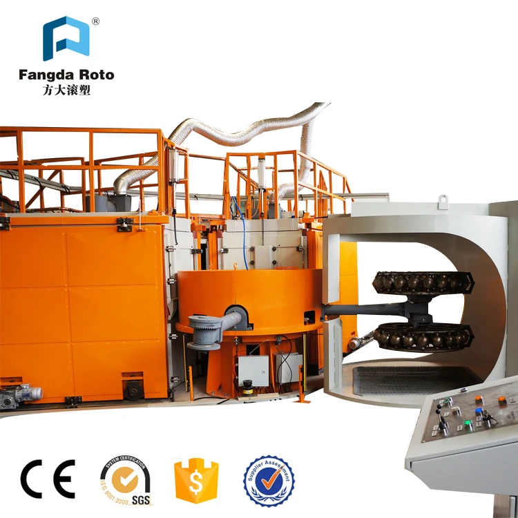 
FANGDA Carousel Rotomolding Machine For PVC Making 