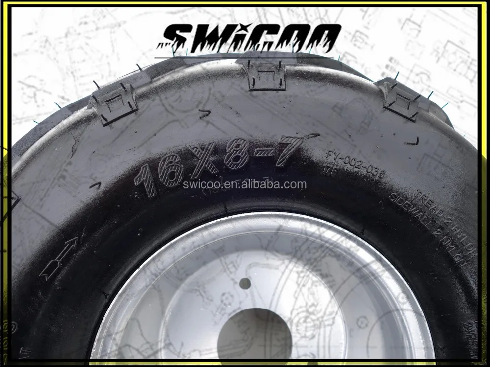 16x8-7 ATV Quad колеса для 50cc 70cc 90cc 110cc