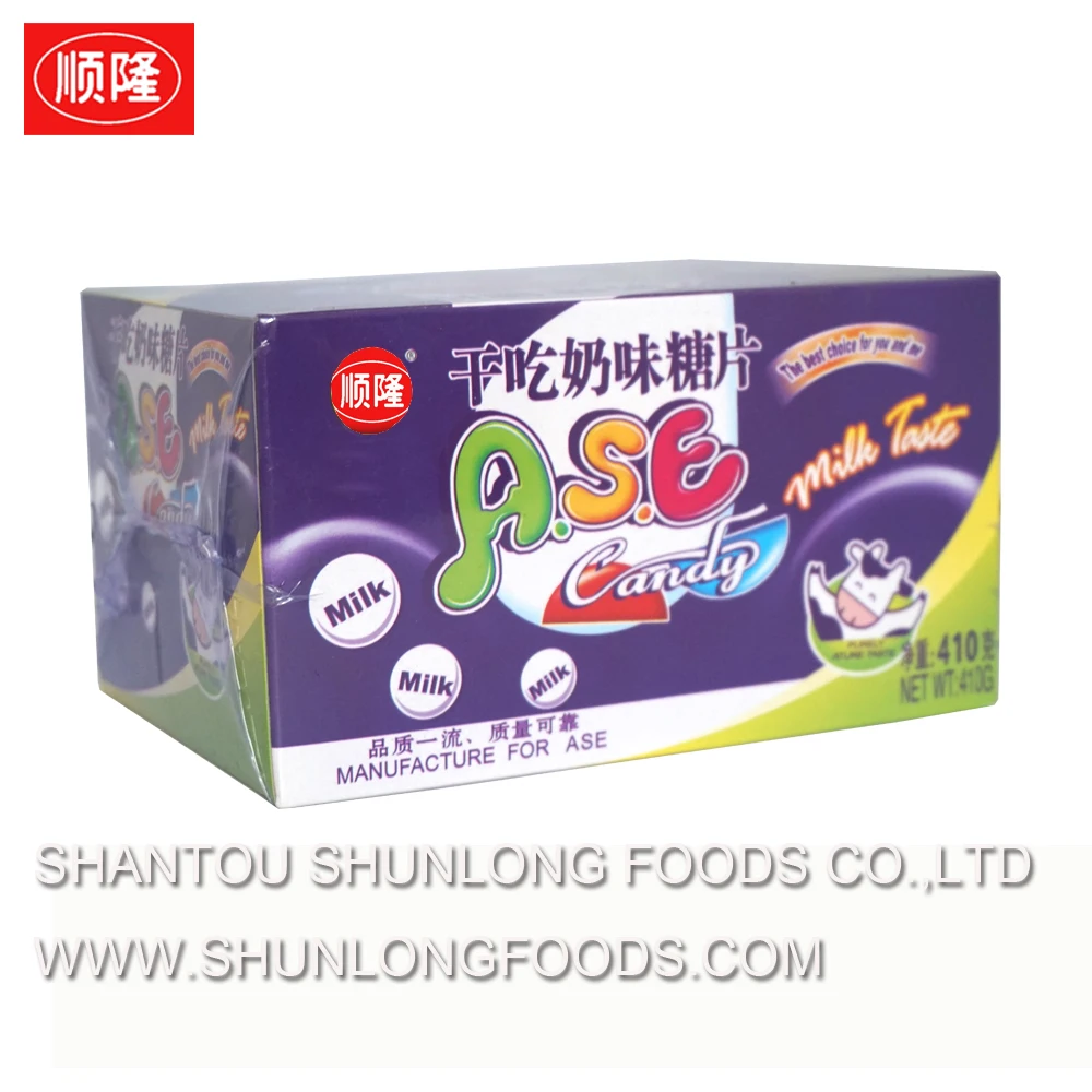 ase dry cow milk candy milk tablet candy thailand with low price