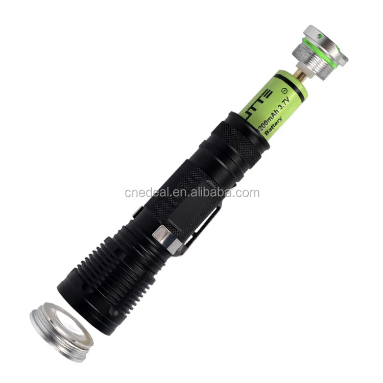 Jialitte F039 Aluminum Alloy CREEs T6 Led Zoomable Torch Portable Hunting Waterproof LED Flashlight