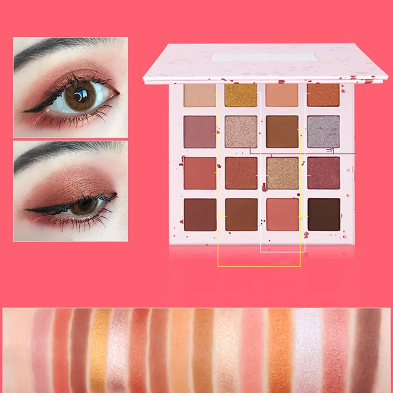 
High pigment private label eyeshadow palette custom eyeshadow palette 