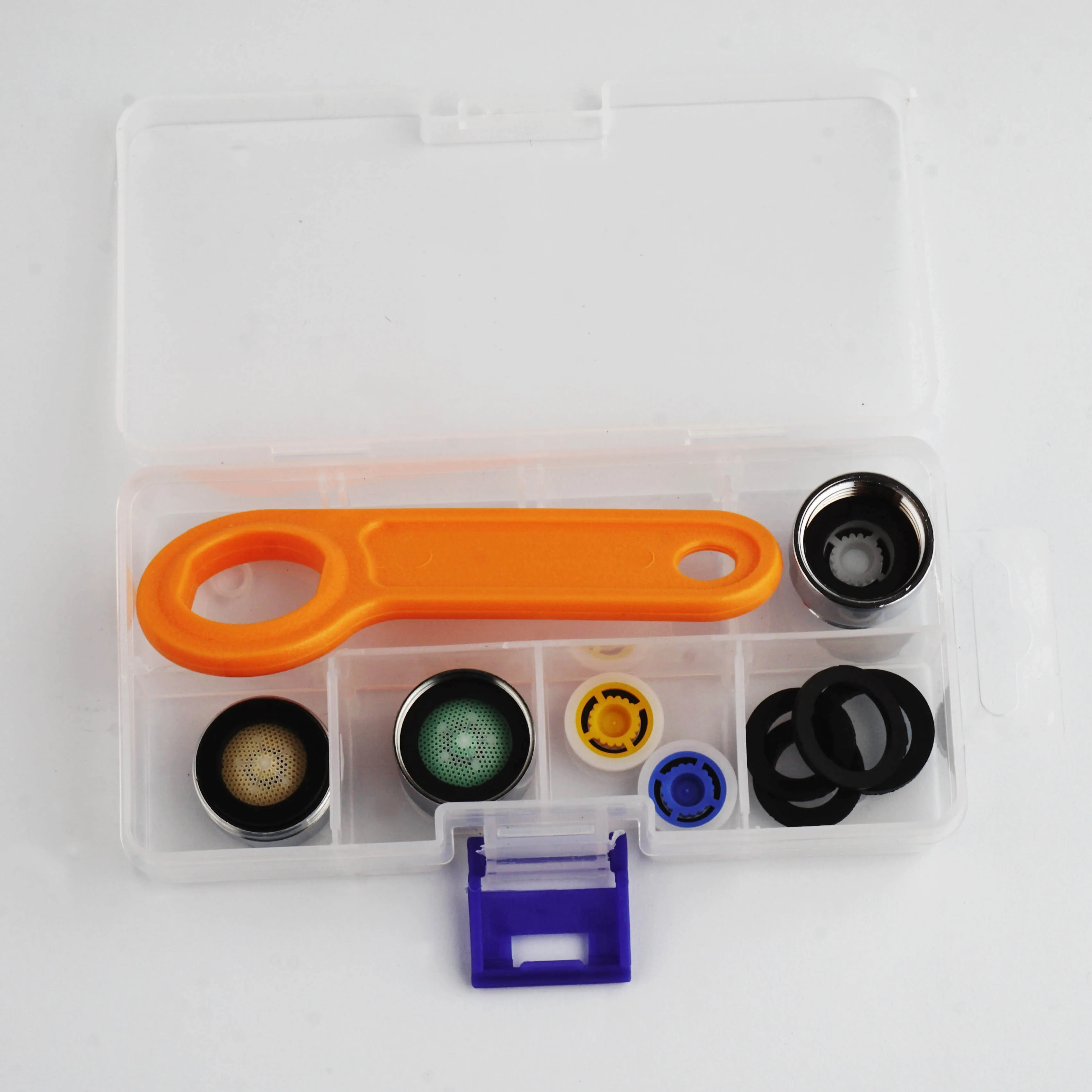 water saving nozzle, aerator, shower restrictor set box