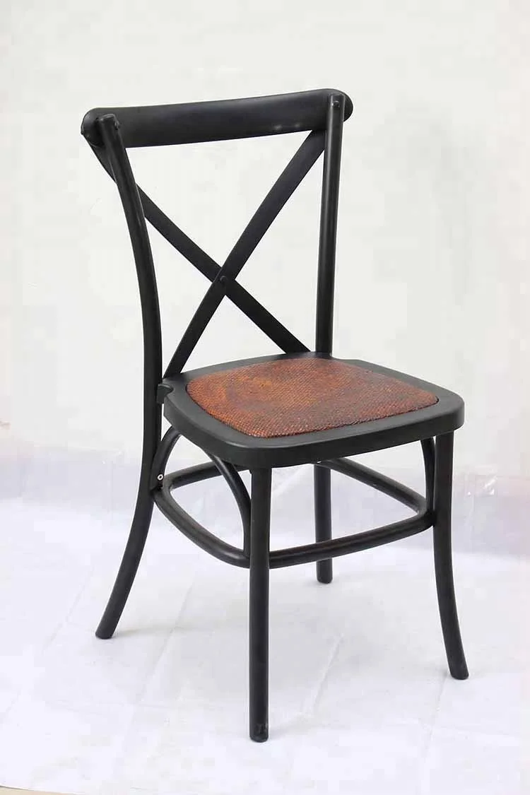 china manufacturer elegant design cross back wedding chair