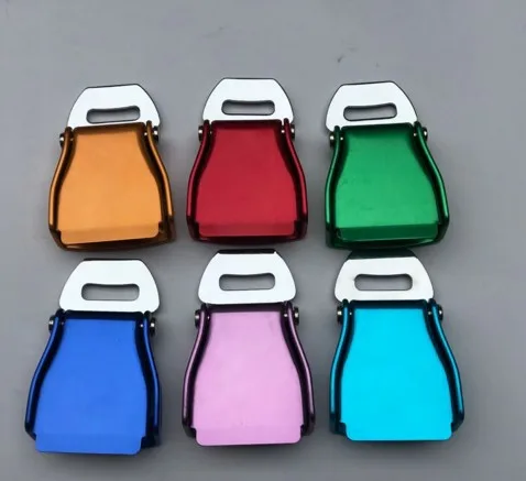 
color Aluminum buckle for aircraft seat buckles /bus seat safety belt buckle / color Aluminum equipment binding buckle 