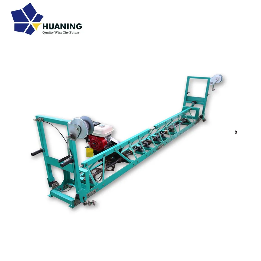 3-6m Concrete Truss Screed Land floor Leveling Machine 5.5hp Optional Color