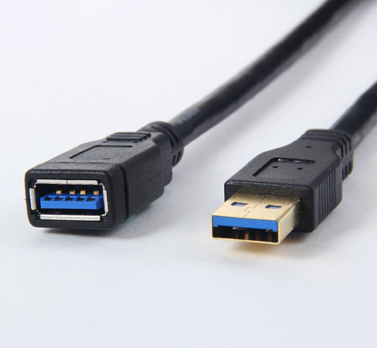 3Ft. (3 Feet) 1m USB 3.0 Extension Extender Cable Cord M/F Standard Type A Male to Female Black