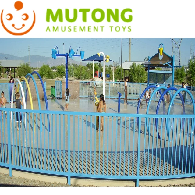 Floor Spray Aqua Splash Pad Park Outdoor Water Spray Park