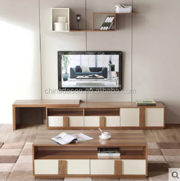 Splendid Master Designed Extendable TV Stand China Quality Panel Furniture Living Room Storage Monitor Stand Rack Lift Factory