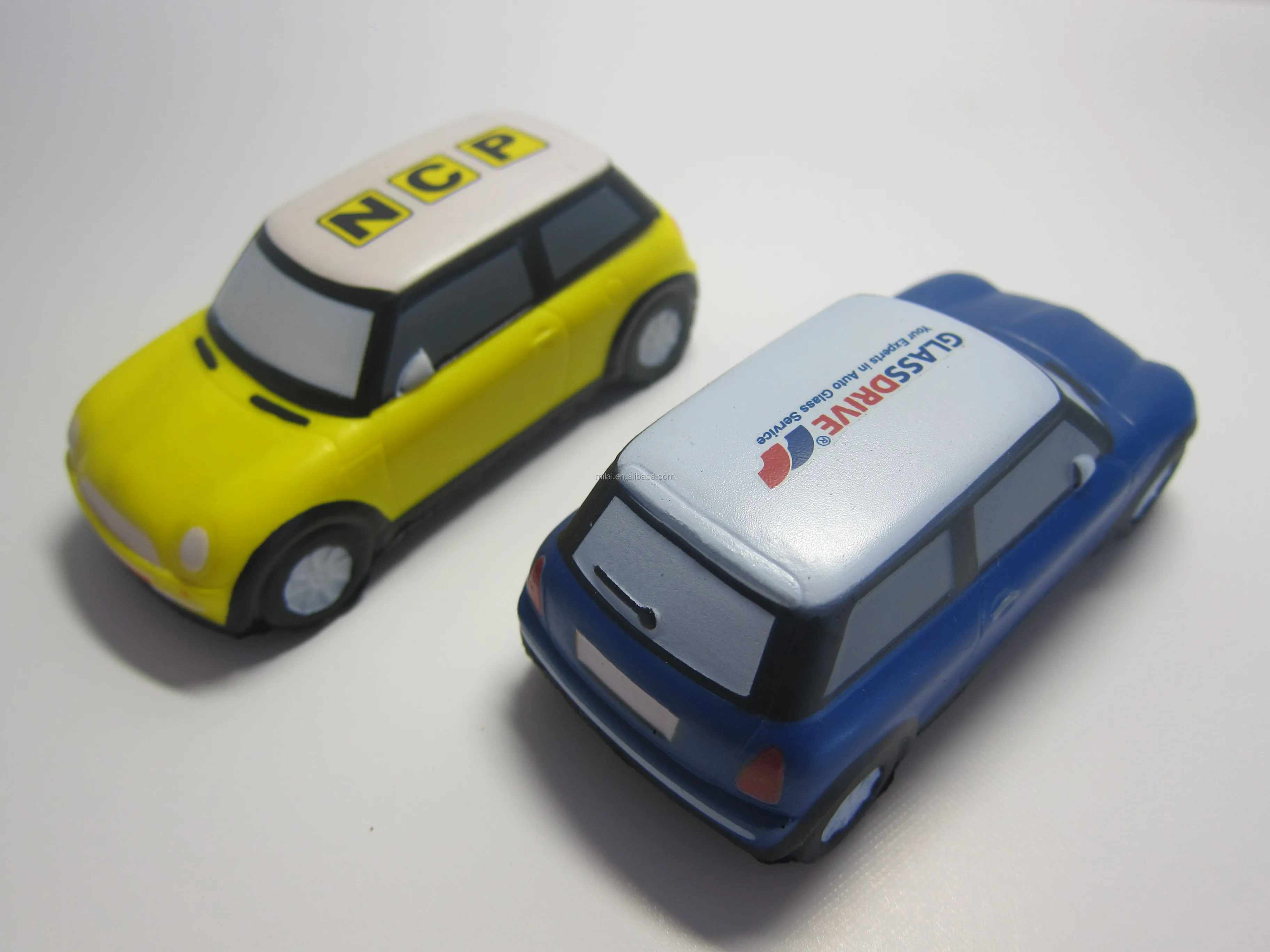 
pu mini cooper car toy /pu foam vehicle ball /pu promotional mini car crafts 